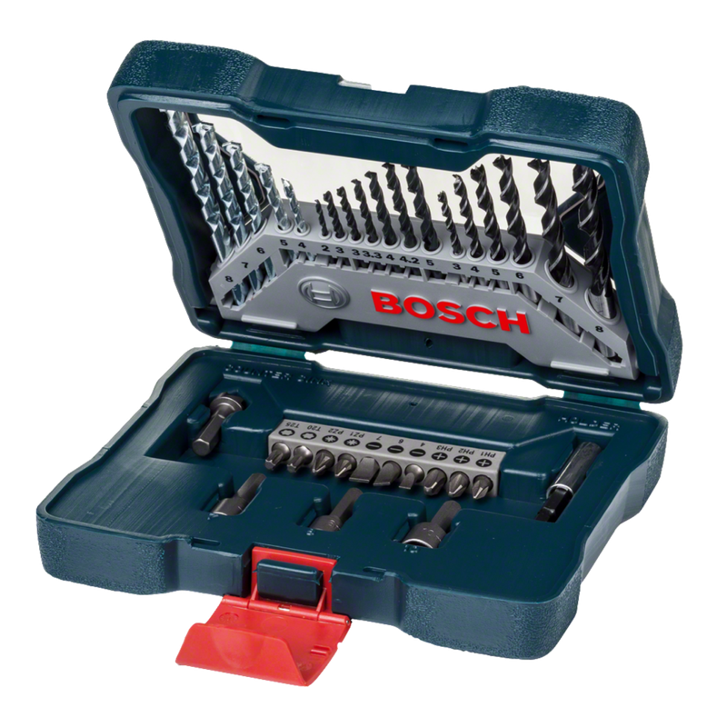 Jogo de Pontas e Brocas Bosch X-Line 33 Peças 2607017398