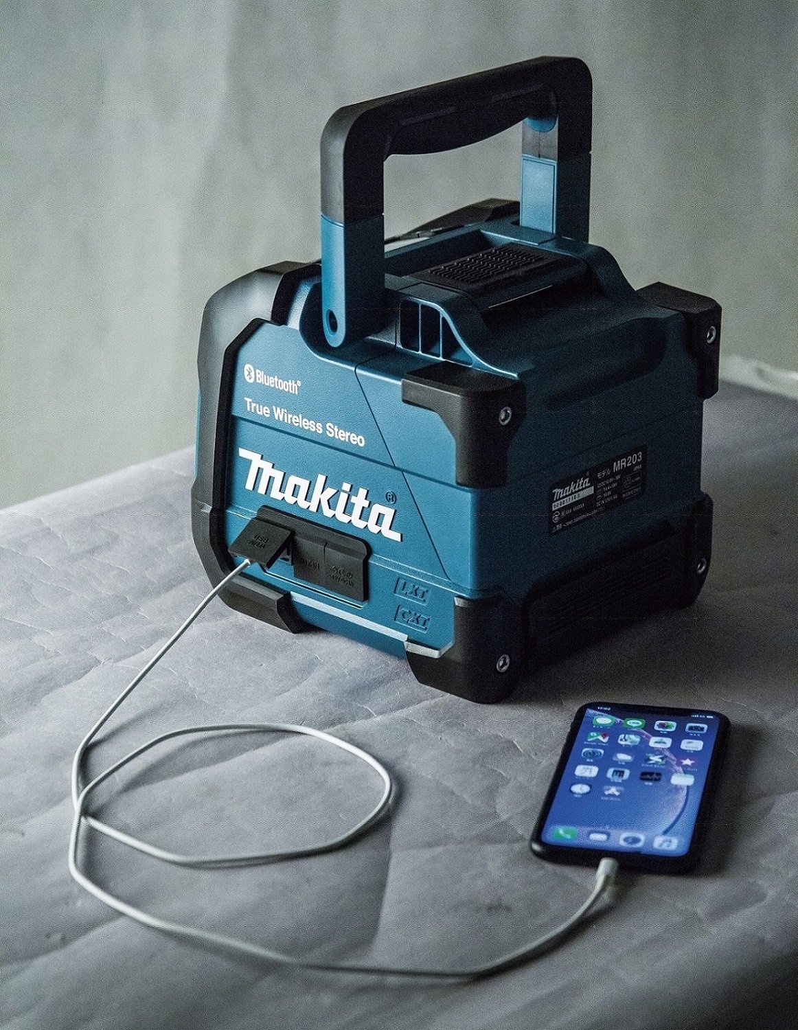 Caixa de som Bluetooth a Bateria Makita DMR203 12V/18V