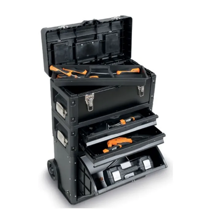 carrinho de ferramentas 3 modulos tipo trolley beta c43 descricao