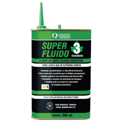 fluido de corte super ecologico n3 500ml quimatic ah1