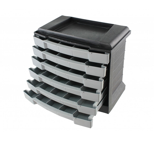 Organizador Tipo Gaveteiro com 6 Gavetas 7010