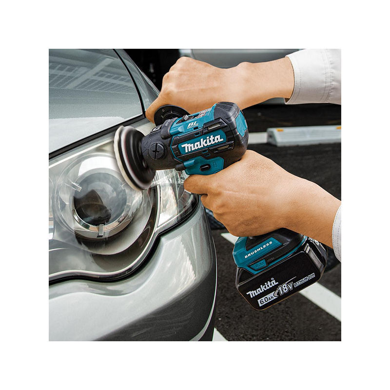 lixadeira politriz vertical a bateria 18v makita dpv300z 2