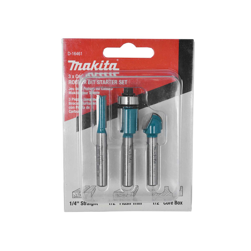 jogo de fresas para tupia 3 pecas d 16461 makita 3