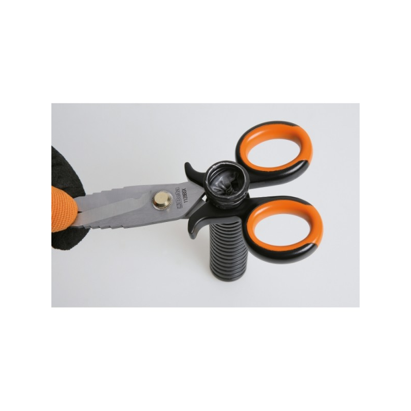 tesoura para eletricista com perfil alargador beta 1128bsx 2