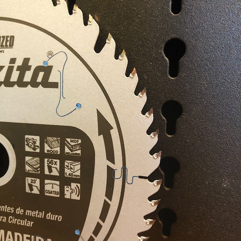 disco de serra efficut 6 12 pol 165 x 1 0 x 20mm makita b 57370