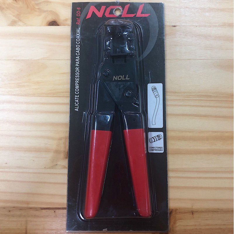 Alicate de Crimpar Cabo Coaxial 9 Noll DD 6 5