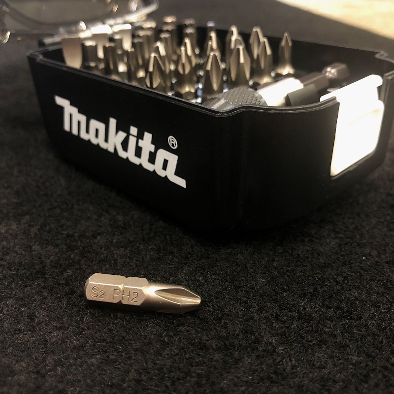 Jogo de PontasBits 25mm com 31 Peas Makita D 34936