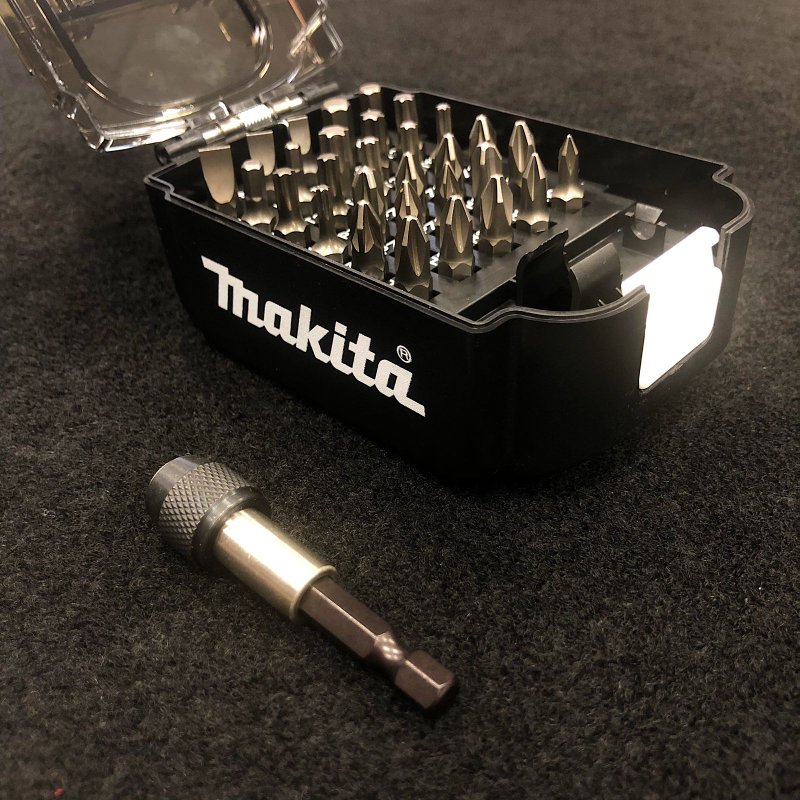 3点セット Jogo de Pontas Bits 25mm com 31 Peças Makita B-68317 | COREBRAL
