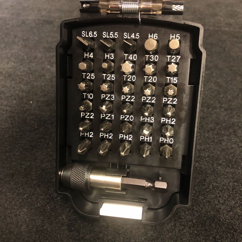 Jogo de PontasBits 25mm com 31 Peas Makita D 34936 4