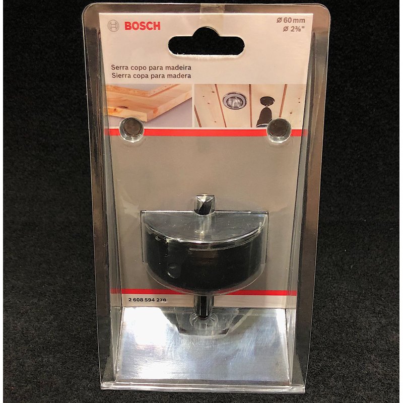 Serra Copo para Madeira 60mm Bosch 2608594278 4