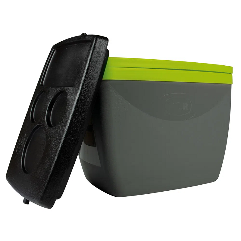 Caixa Trmica 18L Cinza com Verde Mor 25108186 2