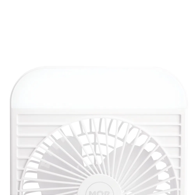 Mini Ventilador Porttil Recarregvel com Luminria Mor 4