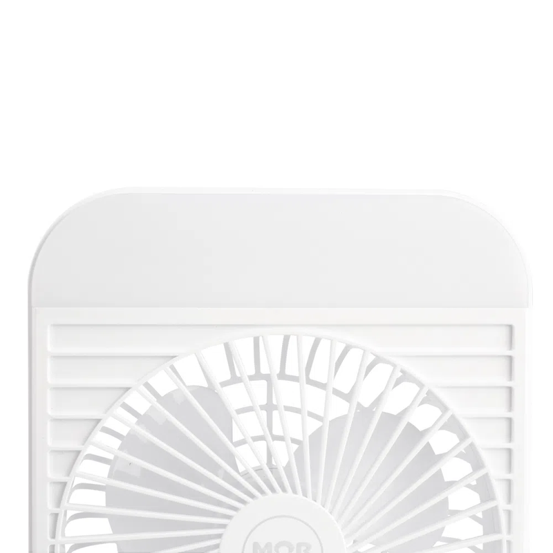 Mini Ventilador Porttil Recarregvel com Luminria Mor 5