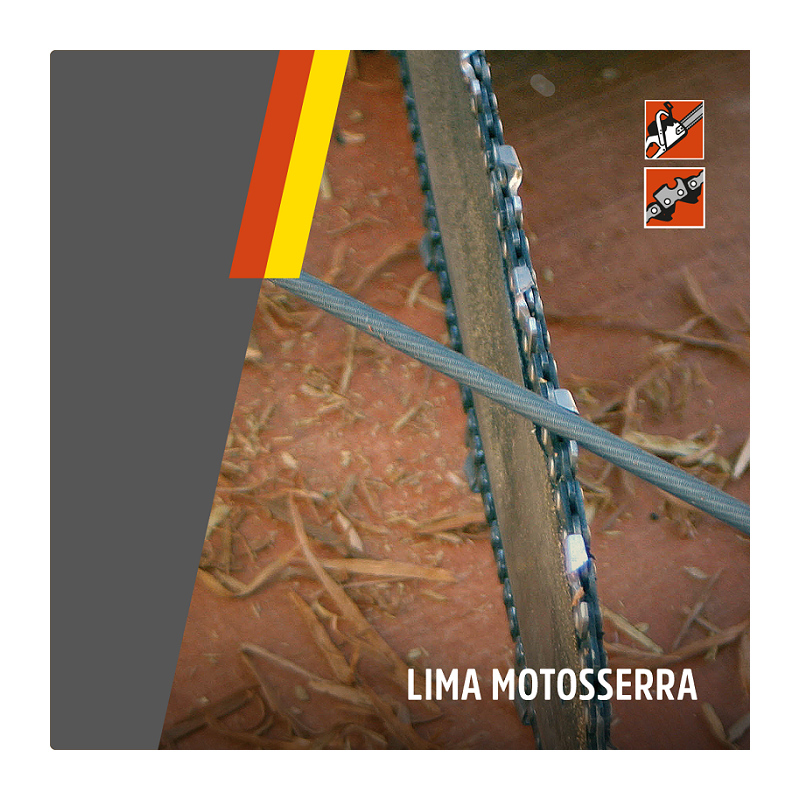 Lima para Motosserra 8X3/16