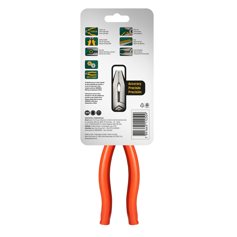 Alicate Universal Isolado NR10 8