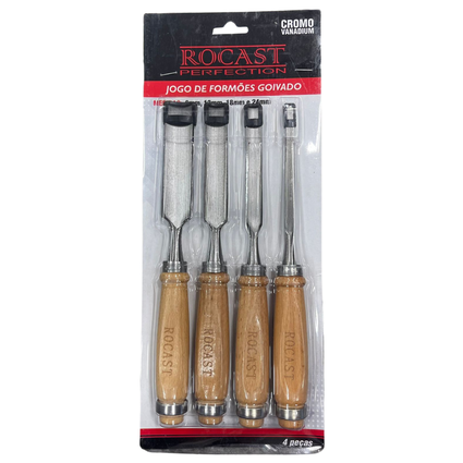 Jogo de Formo Goivado 4 Peas Rocast 1770011 2