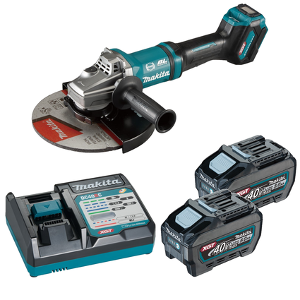 Esmerilhadeira Angular  Bateria 40V XGT 230mm Makita GA038GT201