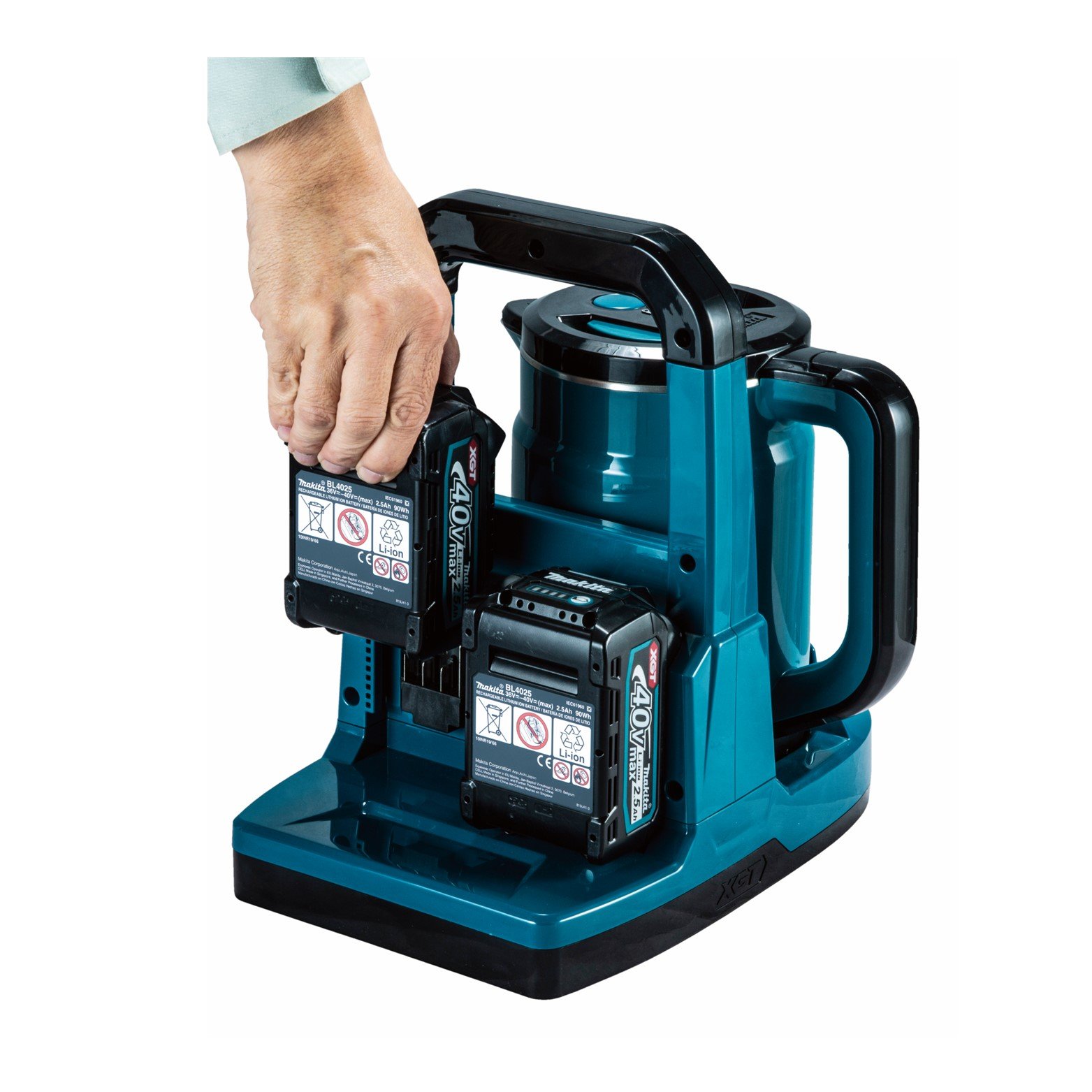 Chaleira à Bateria Makita 40V XGT KT001GZ 800ml – Prática, Potente