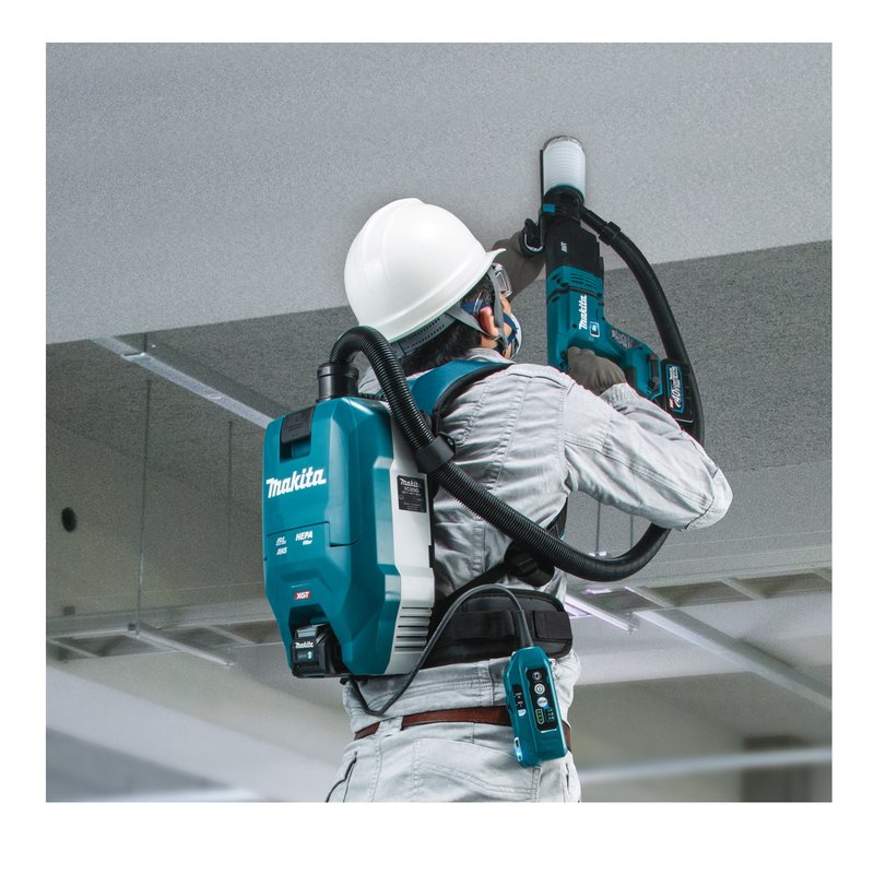 Aspirador de P Costal 40V XGT 2 Litros Makita VC009GZ 8