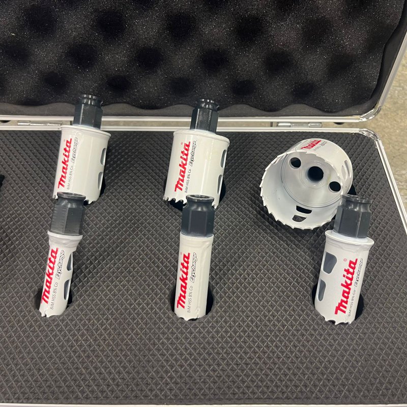 Jogo Serra Copo AR 16-51mm 7 Peças com Maleta Makita E-12310