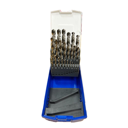 Jogo Brocas Aço Rápido Titânio Makita 1.5-10mm 19Pç D-67527| COREBRAL