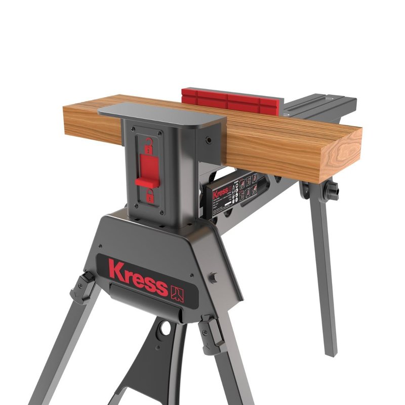 Bancada de TrabalhoCavalete Multiuso com Morsa Sawhorse Kress KU059 5