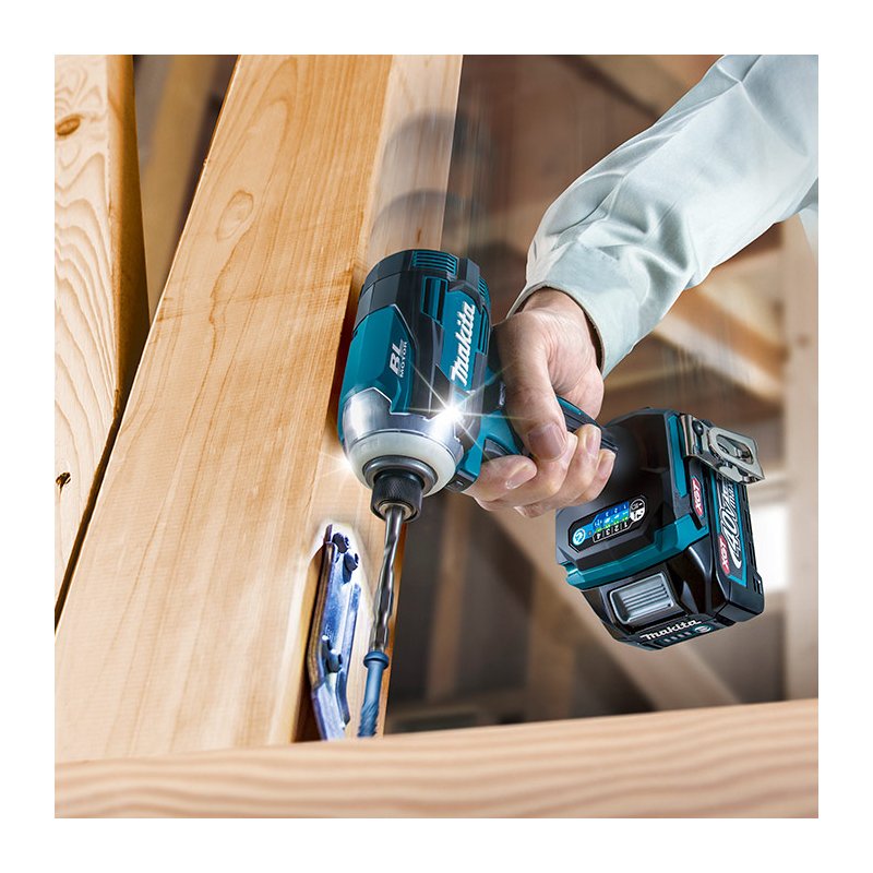 Parafusadeira de Impacto à bateria 40V XGT Sextavado Makita