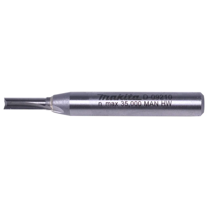 Fresa Paralela Dupla Rolamentada para Tupia 3mm Haste 6mm Makita D 09210
