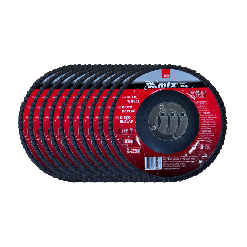 Disco de Lixa Flap 4.1/2