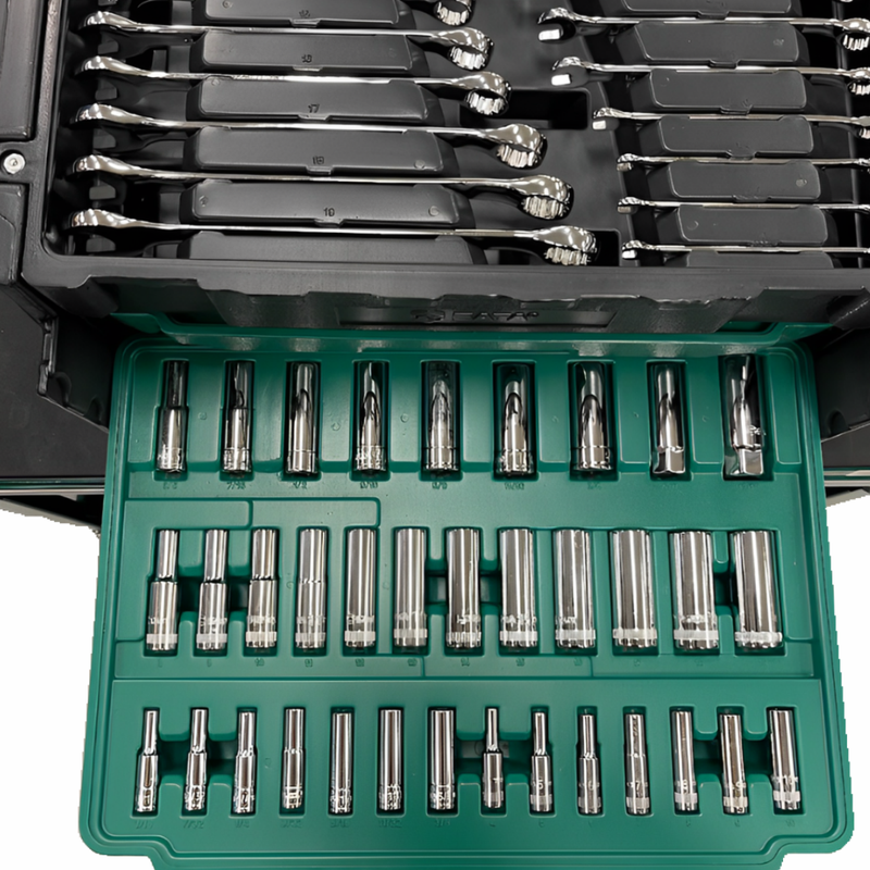 Gabinete de Ferramentas Sata 213 Peças ST09512U – 3 Gavetas