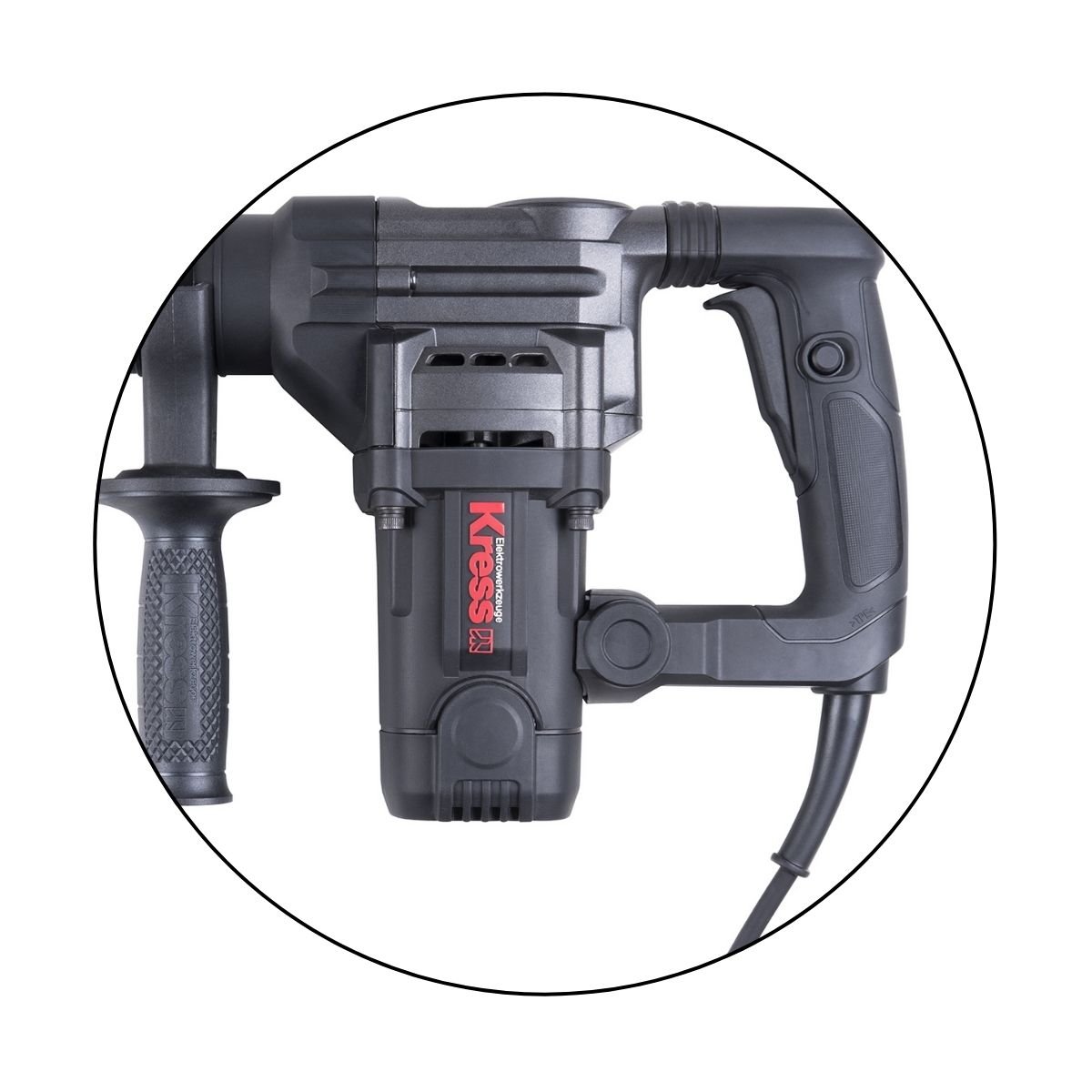 Martelo Rompedor 1200W SDS Max 14J Kress KU341 – Potente e
