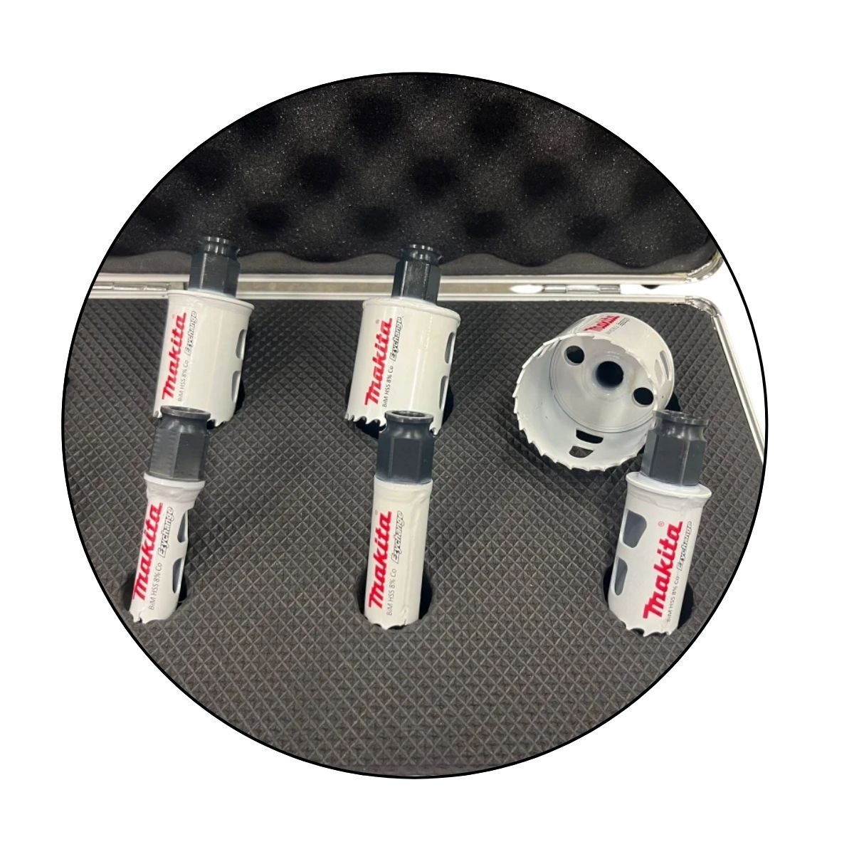Jogo Serra Copo AR 16-51mm 7 Peças com Maleta Makita E-12310 – Corte ...