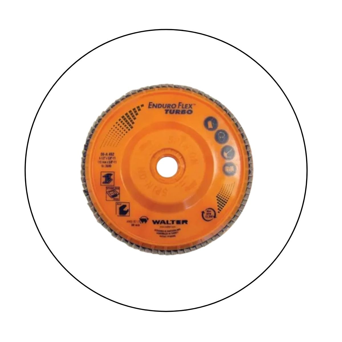 Disco de Lixa Flap 4.1/2