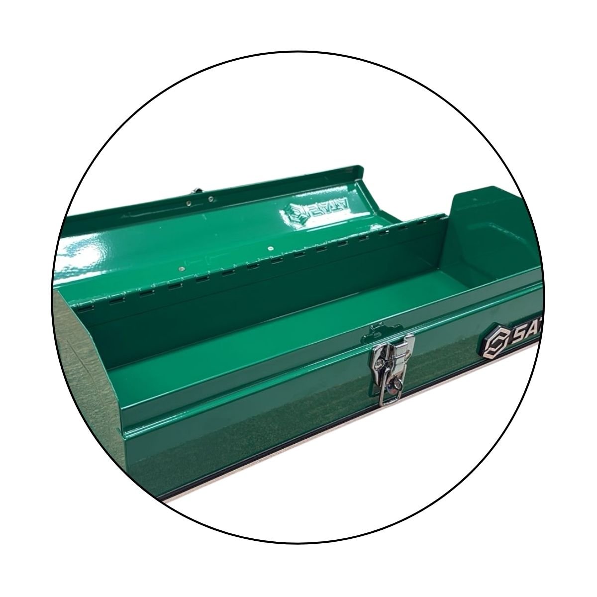 Caixa de Ferramentas Metálica Baú 42x15x12cm SATA ST95115SC