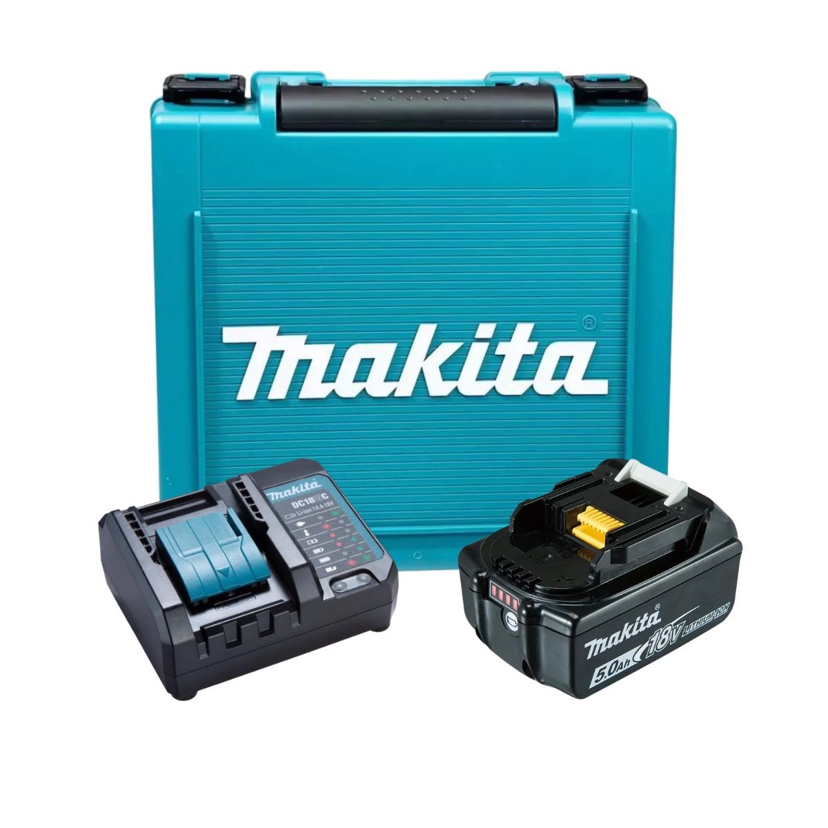 Kit Soprador à Bateria DUB186Z-P + 1 Bateria 18V 5Ah + Carregador