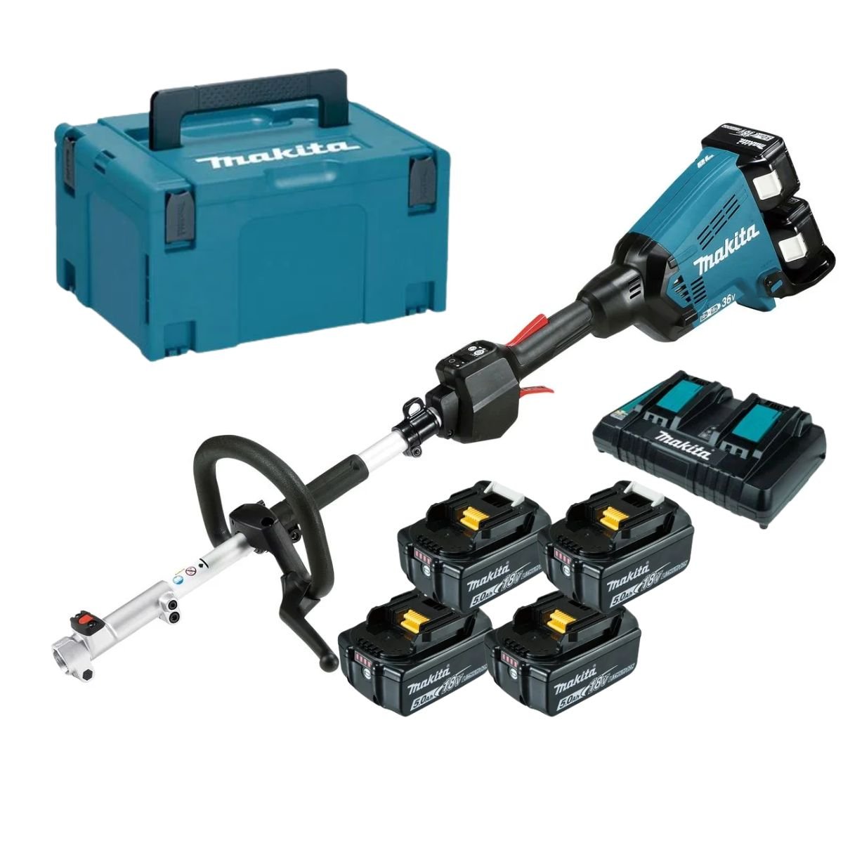 Kit Multifuncional a Bateria 18V DUX60Z-220V + Acessório Roçadeira
