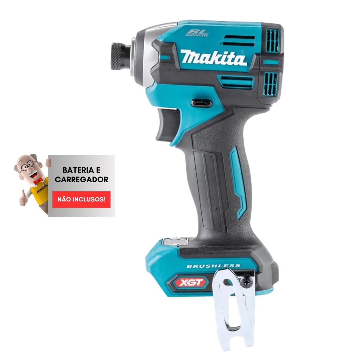 Parafusadeira de Impacto Makita 40V XGT TD003GZ Sextavado