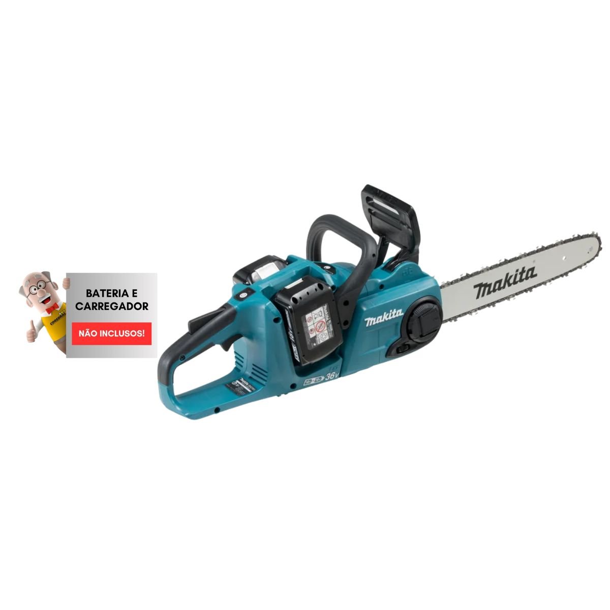 Motosserra a Bateria Makita DUC353Z 18V+18V – Potente, Leve e