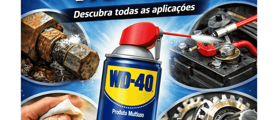 WD-40 é só desengripante? Veja para que serve e como usar