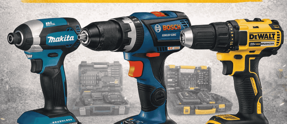 Makita x Bosch x Dewalt: Qual escolher? Comparativo completo de ferramentas