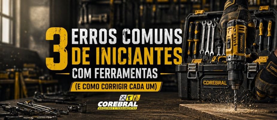 3 Erros Comuns de Iniciantes com Ferramentas (e Como Corrigir Cada Um)