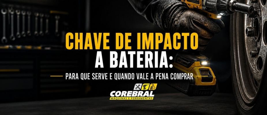 Chave de Impacto a Bateria: Para Que Serve e Quando Vale a Pena Comprar Chave de Impacto a Bateria: Para Que Serve e Quando Vale a Pena Comprar