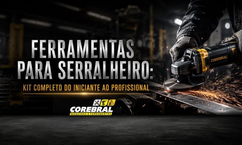 Ferramentas para Serralheiro: Kit Completo do Iniciante ao Profissional Ferramentas para Serralheiro: Kit Completo do Iniciante ao Profissional